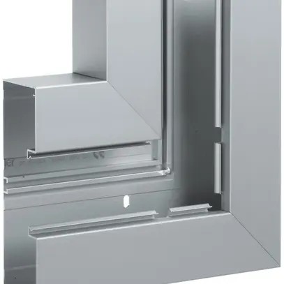 Flachwinkel Hager BRA 65210 alu 