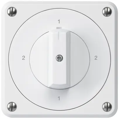 Interruttore rotativo INC robusto IP55 S3/1P bianco per combinazione 