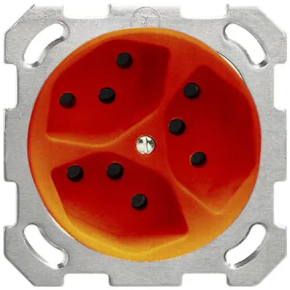 Presa INC FH 3×13/3s arancione 