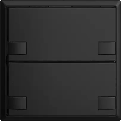 KNX-Taster RGB EDUE, 250mW, o.LED, 2×Taste, 2×Tastenb., sz 