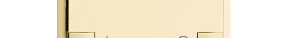 Kit frontal ON-OFF 1c/1t ZEP 60×60mm vanille 