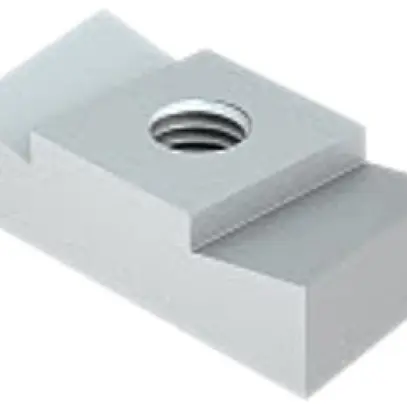 Écrou coulissant Bettermann pour barre profilée MS4022 M10 acier lamelle de zinc 