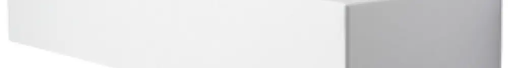 Applique LED SG Edge 7W 595lm 827 IP65 REG indiretto 320×103mm bianco 