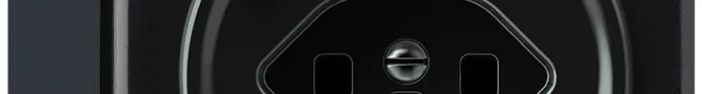 Presa FI AP origin 1×tipo 23 30mA 16A 230V 88×88×54mm nero 