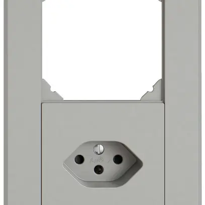Combinaison ENC EDIZIO.liv SNAPFIX® 2×1 156×96mm vide+1×T13 gris clair 