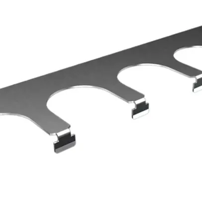 Panneau de passage de câbles Rittal VX 8619.800 14.5×540mm acier affiné 2pcs 