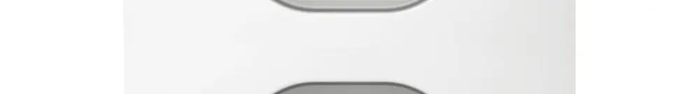 Plaque frontale Sidus ZE pour prise 2×T13S blanc brillant 