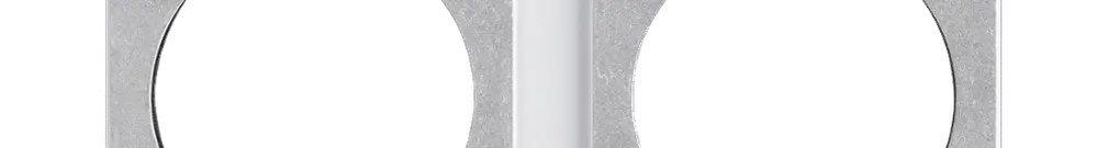 Intestazione INC robusto 1×2 bianco 