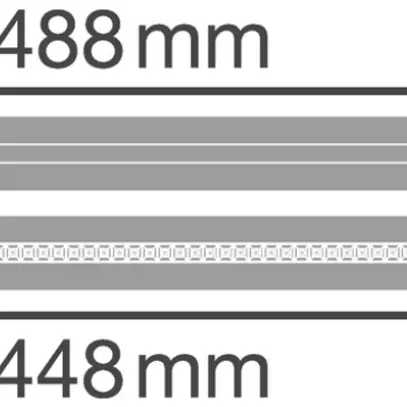 Plafonnier LED LEDVANCE LINEAR IndiviLED D 1500, 25W 940 blanc 
