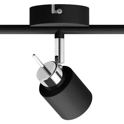 Spot Philips Meranti GU10 3×35W 474×155mm nero 