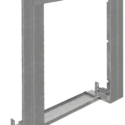 Kit de protection contre contacts Rittal SV 9684.960 600mm acier gris 