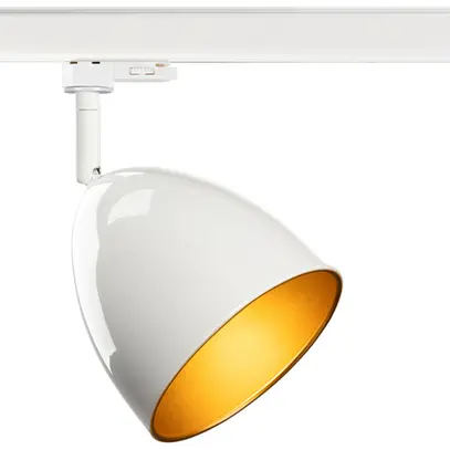 Projecteur SLV PARA CONE GU10 25W 3-phases Ø135mm blanc 