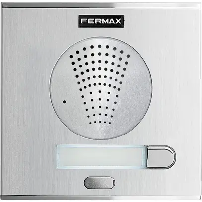 Station de porte audio Fermax City Panel DUOX 128×130mm IP43 IK07 