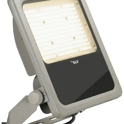 Projecteur LED SLV FLOODLIGHT 100W 15300lm 830 IP66 105° 389×317×65mm gris 