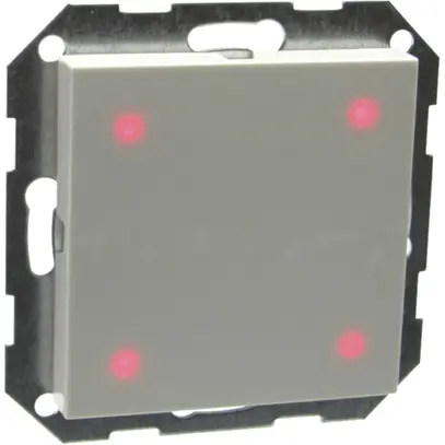 Poussoir AP/ENC digitalSTROM IC-T4L-Touch, quadruple, IP66, blanc 