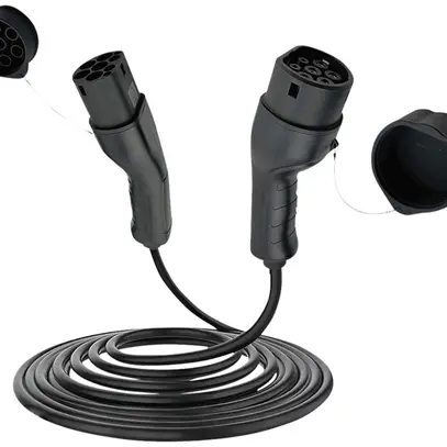 Cavo di carica e-mobility ROLINE mode 3 T2/T2 11kW 16A 3L schwarz 5m 
