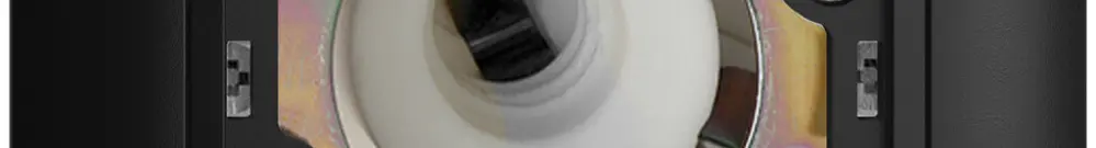 UP-Signallampe EDIZIOdue schwarz 5W ohne flache Kalotte 