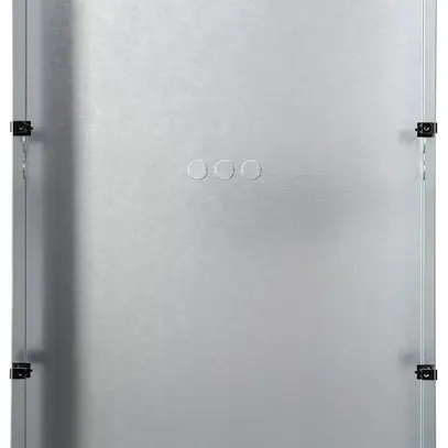 Boîtier ENC Siedle Classic 1× 446×762×175mm argent 
