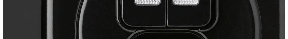 Combinazione luminosa AP basico 2×AR/1L+tipo 13 nero2 lenti 