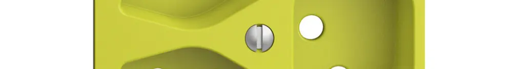 Placca frontale 3×T13,S EDIZIOdue lemon 