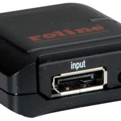 Répéteur DisplayPort ROLINE 4K@60Hz (DisplayPort 1.2) actif 3D ≤30m 