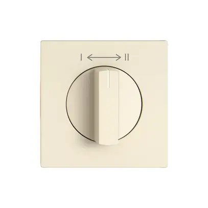 Kit di montaggio EDIZIO.liv SNAPFIX® p.pulsante girevole manop.1 → ← 2 cr 