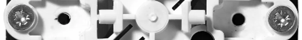 Intérieur poussoir pour jalousie SIDUS 