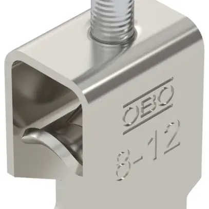 Fixation rapide BET 2056 pied à H métal 8…12mm 1×câble A2 1.4301 