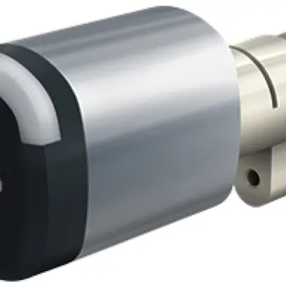 Cilindro di porta elettronico ABB-AccessControl 45/45 N CH, profilo mezzo 
