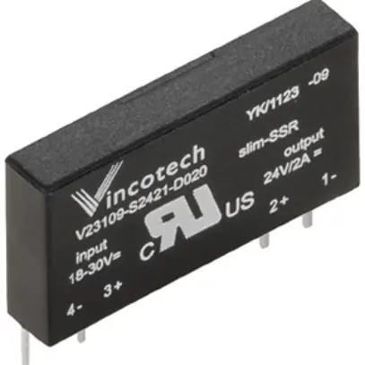 Relais semiconducteur WM SSS NO Triac 2.5…6VDC 1A/240VAC 