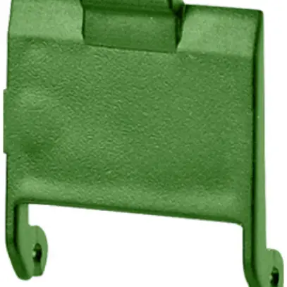 Clapet antipoussière H-LINE M, pour module de raccordement, vert, 10 pièces 