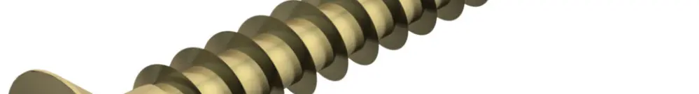 Vis à bois à tête conique spéciale Bettermann 3×20mm zingué 