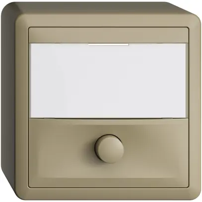 Tasto AP con porta-etichetta EDIZIOdue sand 