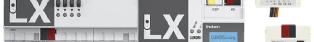 Pacchetto KNX Theben LUXORliving "azionamenti basic" 