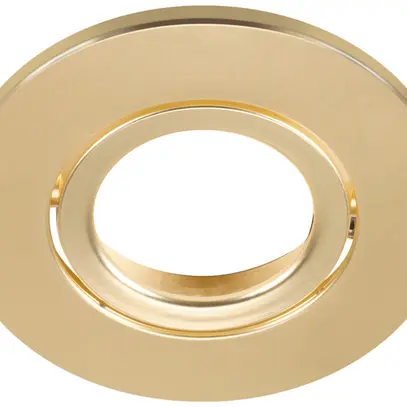 Bague de recouvrement SLV UNIVERSAL IP65 matière synthétique Ø88×3.5mm or mat 
