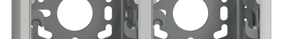 En-tête AP EDIZIOdue 1×2 FX54 gris clair 