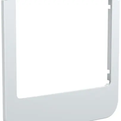 Cornice design audio Hager elcom.touch/elcom.fon rotondo grigio chiaro 