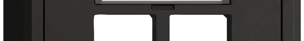 Kit di montaggio AP EDIZIO.liv EASYNET S-One SNAPFIX® destra per 2×RJ45 ne 