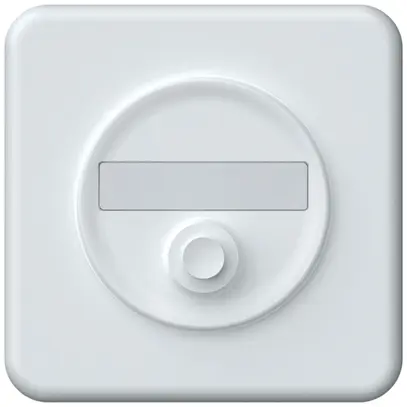 Pulsante di suoneria INC origin 92×92mm Ø58mm bianco 