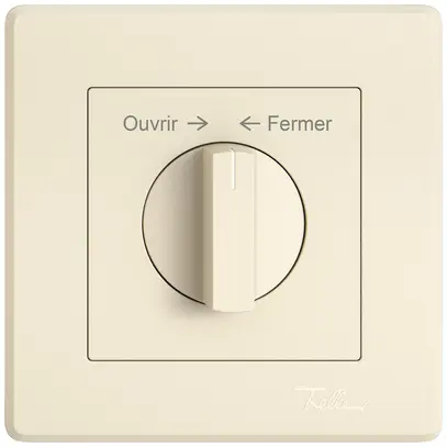 UP-Montageset EDIZIO.liv SNAPFIX® f.Schwenktaster m.Griff Ouvrir → ← Fermer cr 