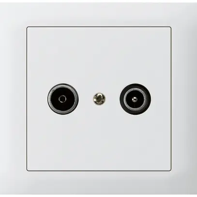 Prise de passage INC kallysto TV-R 14dB blanc 