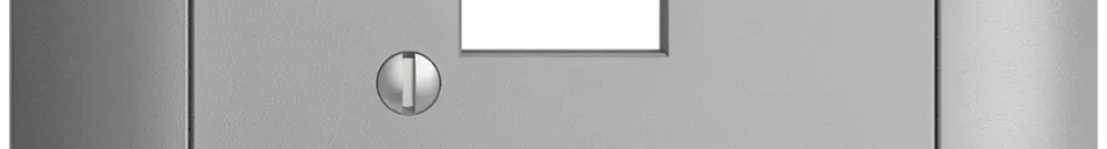 Kit frontale INC EDIZIOdue silver 88×88mm 1×RJ45 
