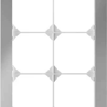 En-tête ENC EDIZIO.liv prestige SNAPFIX® 3×2 214×154mm acier chromé poli 