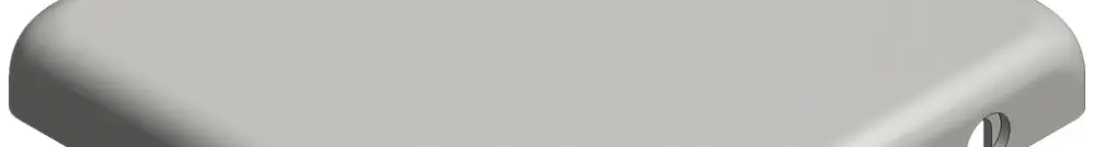Coperchio Woertz per zoccolo combi 100×100mm grigio 
