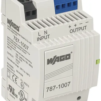 Alimentation AMD WAGO EPSITRON COMPACT monophasé, 1.1A 18VDC 