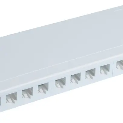 Boîtier compact R&M DA CU/FO 12× logement "spécial", non blindé, blanc 