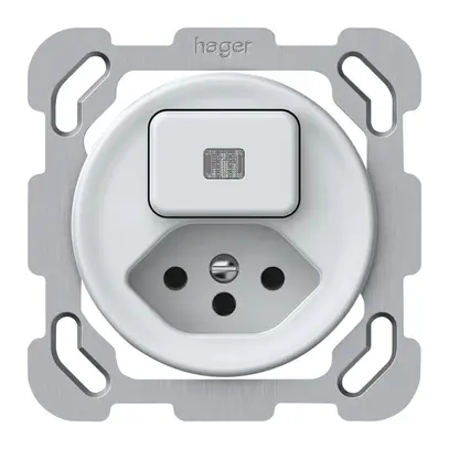 Combinazione INC origin sch 3 + 1×tipo 13 77×77mm luminoso bianco 