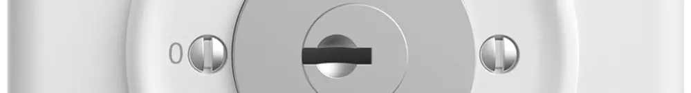Interruttore a chiave INC STANDARDdue c.KABA 1007FB/631984 2P 0-1 p=57mm bi 