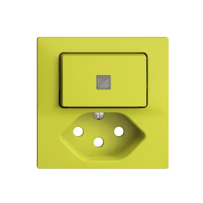 Kit frontale EDIZIOdue lemon 60×60mm T13 con lente 