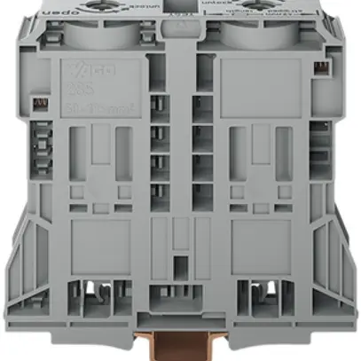 Borne de passage WAGO 185mm² gris 